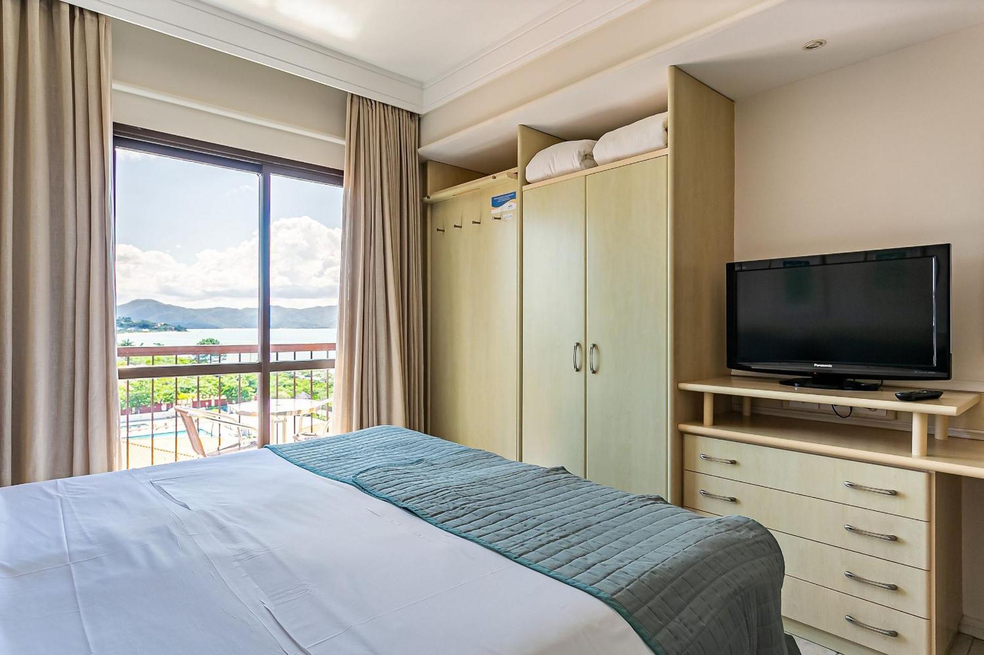 Resort Pe Na Areia - Studios Direto Com Proprietario Jbvjr Florianópolis 外观 照片