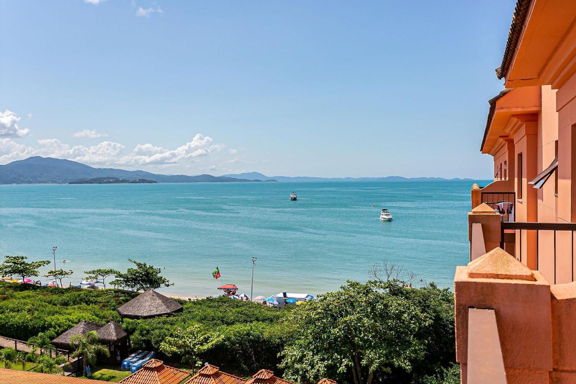 Resort Pe Na Areia - Studios Direto Com Proprietario Jbvjr Florianópolis 外观 照片