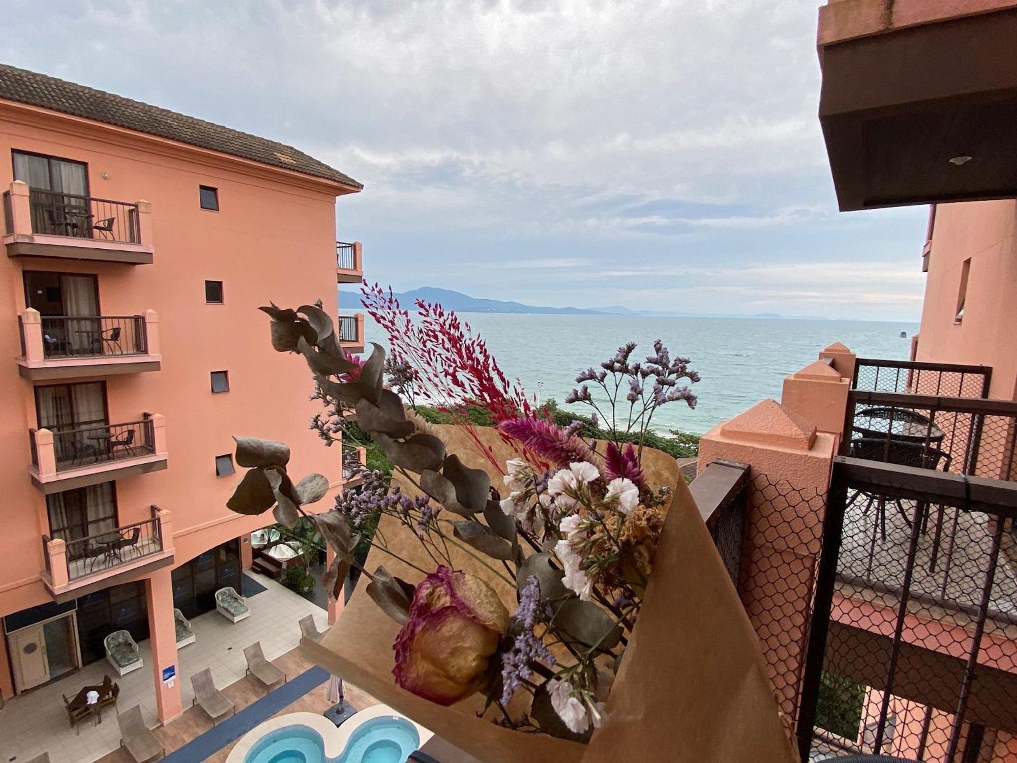 Resort Pe Na Areia - Studios Direto Com Proprietario Jbvjr Florianópolis 外观 照片