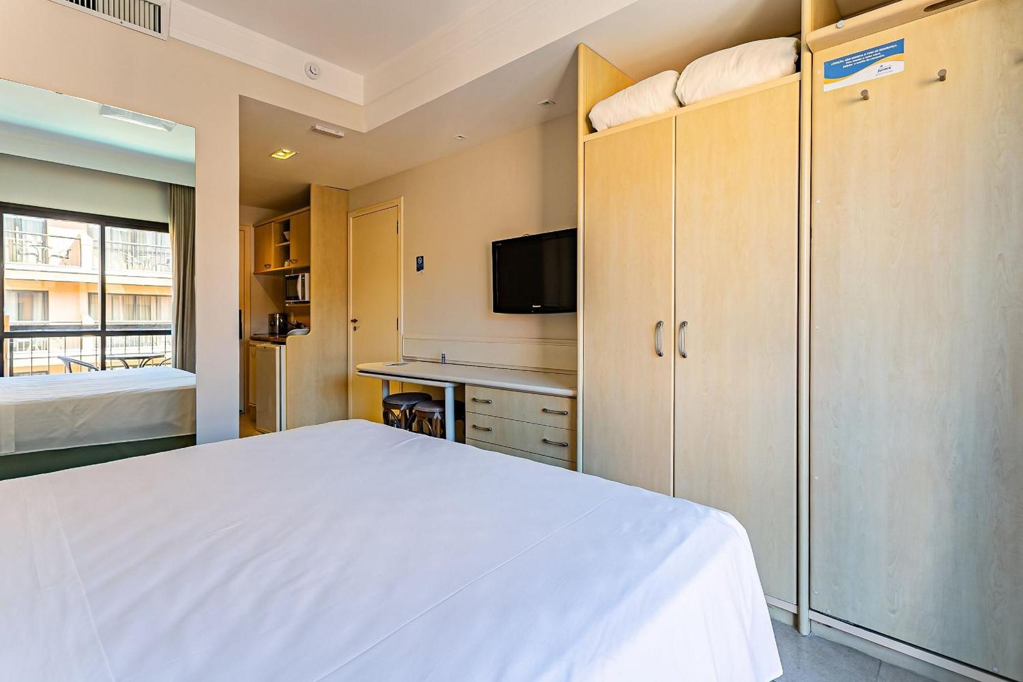 Resort Pe Na Areia - Studios Direto Com Proprietario Jbvjr Florianópolis 外观 照片