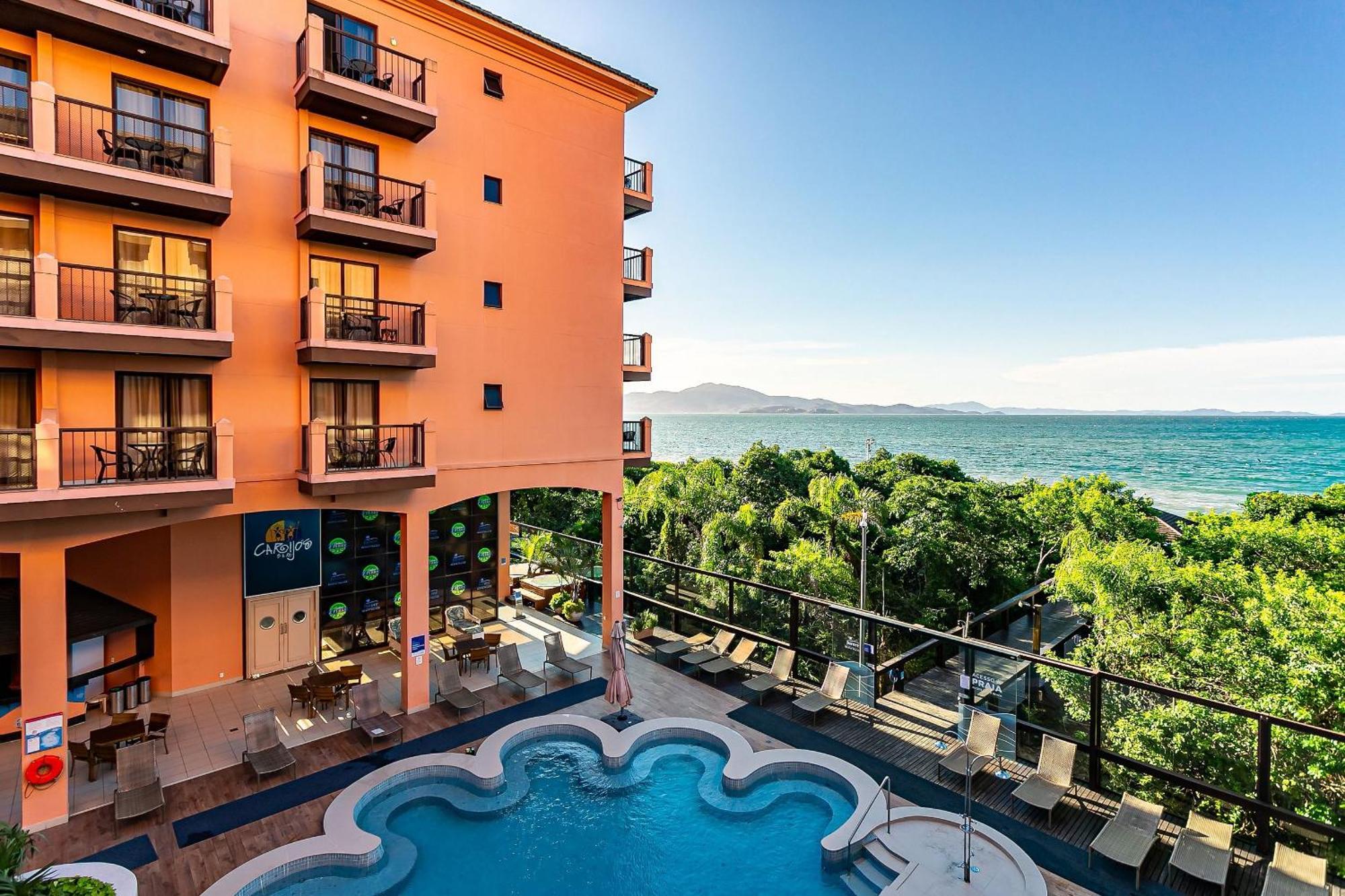 Resort Pe Na Areia - Studios Direto Com Proprietario Jbvjr Florianópolis 外观 照片