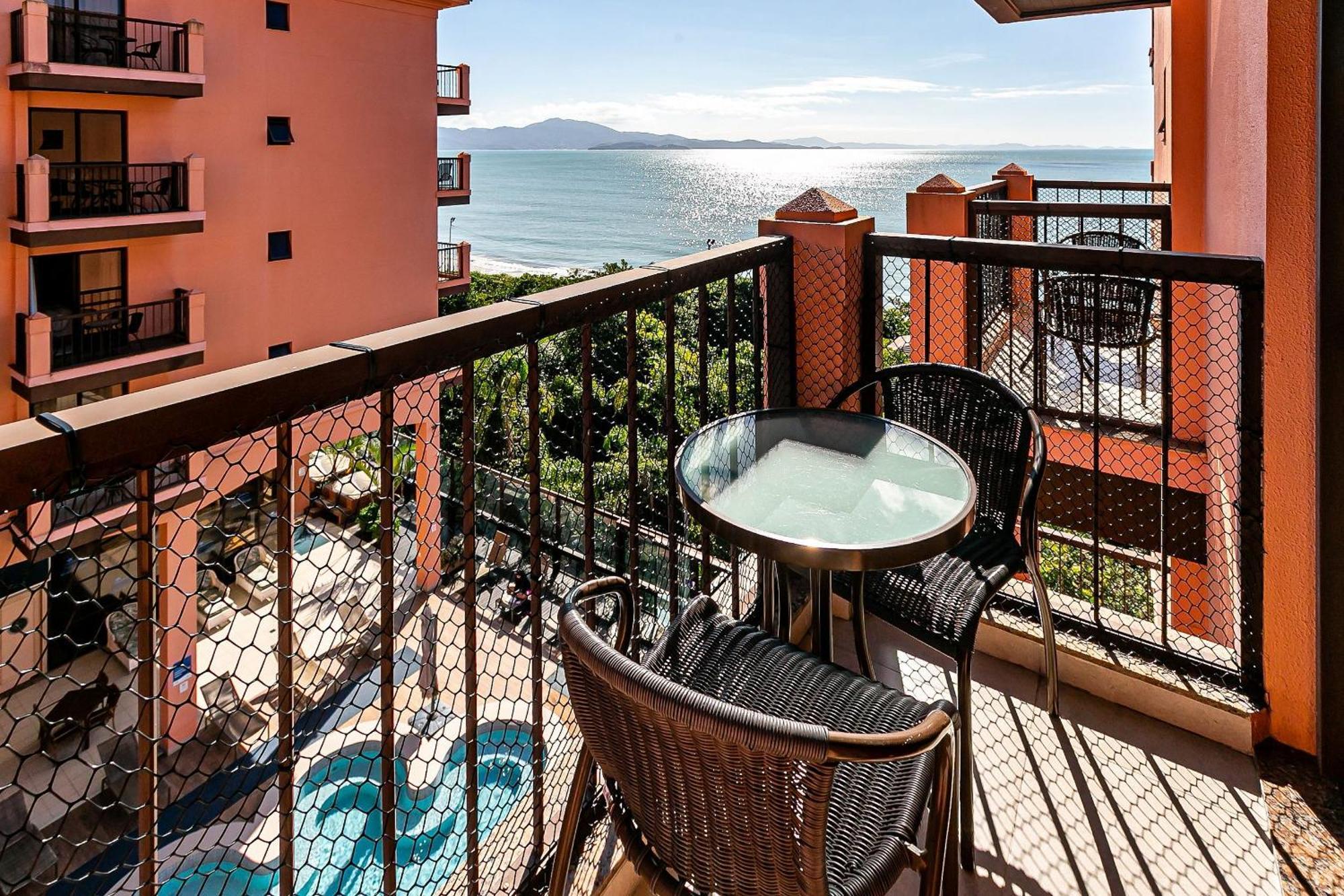 Resort Pe Na Areia - Studios Direto Com Proprietario Jbvjr Florianópolis 外观 照片