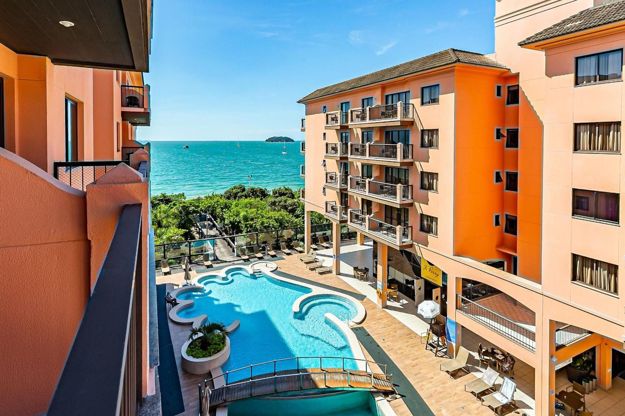 Resort Pe Na Areia - Studios Direto Com Proprietario Jbvjr Florianópolis 外观 照片