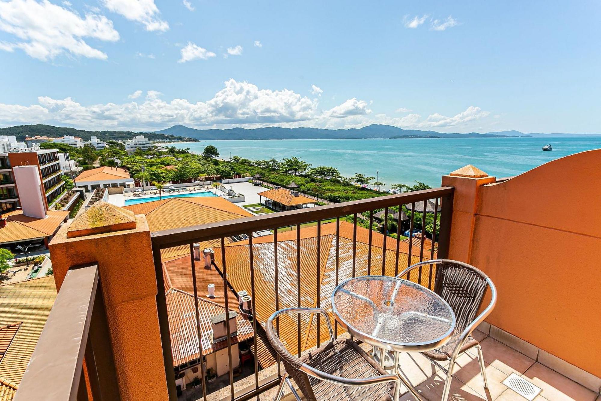 Resort Pe Na Areia - Studios Direto Com Proprietario Jbvjr Florianópolis 外观 照片