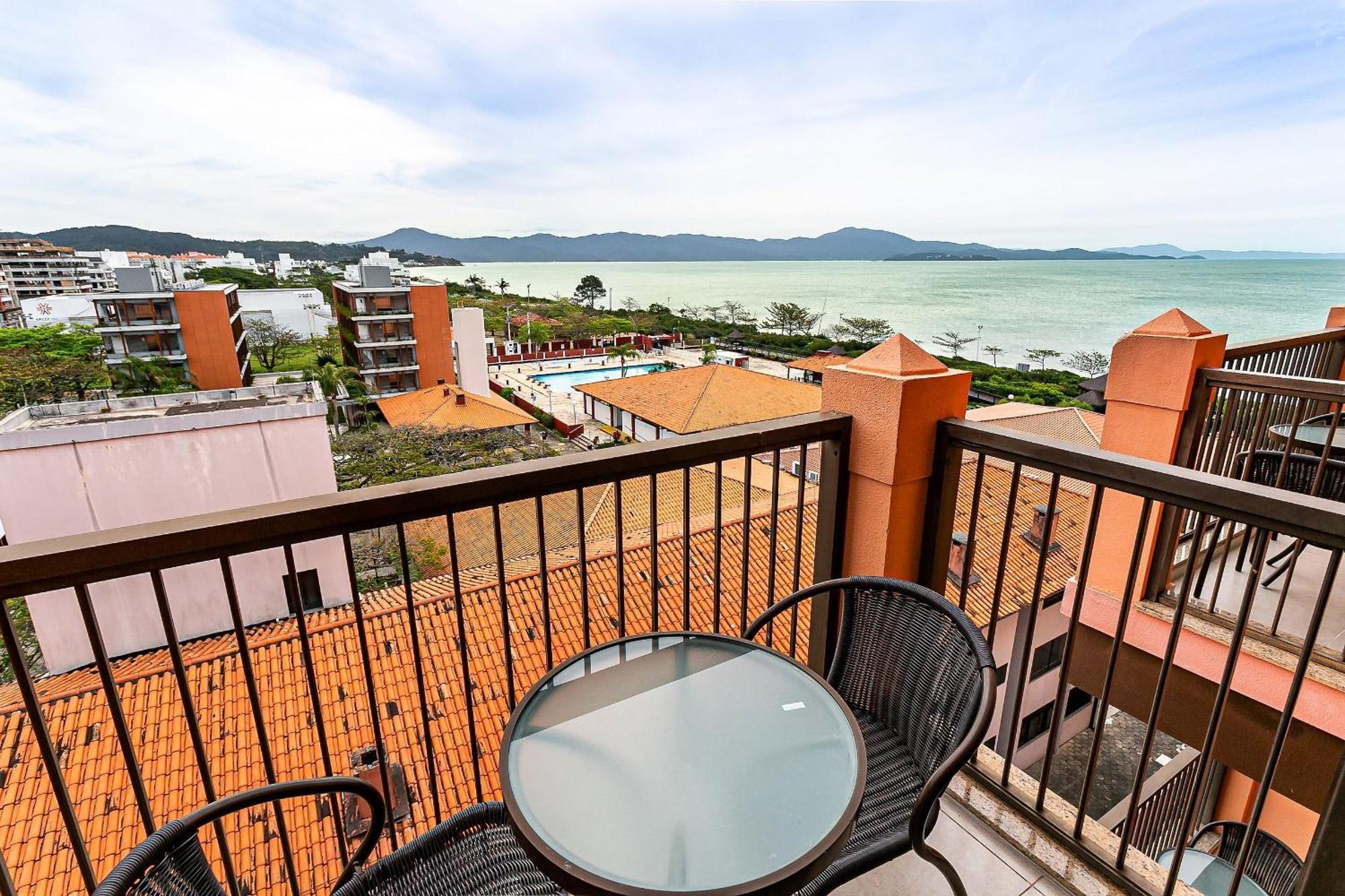 Resort Pe Na Areia - Studios Direto Com Proprietario Jbvjr Florianópolis 外观 照片
