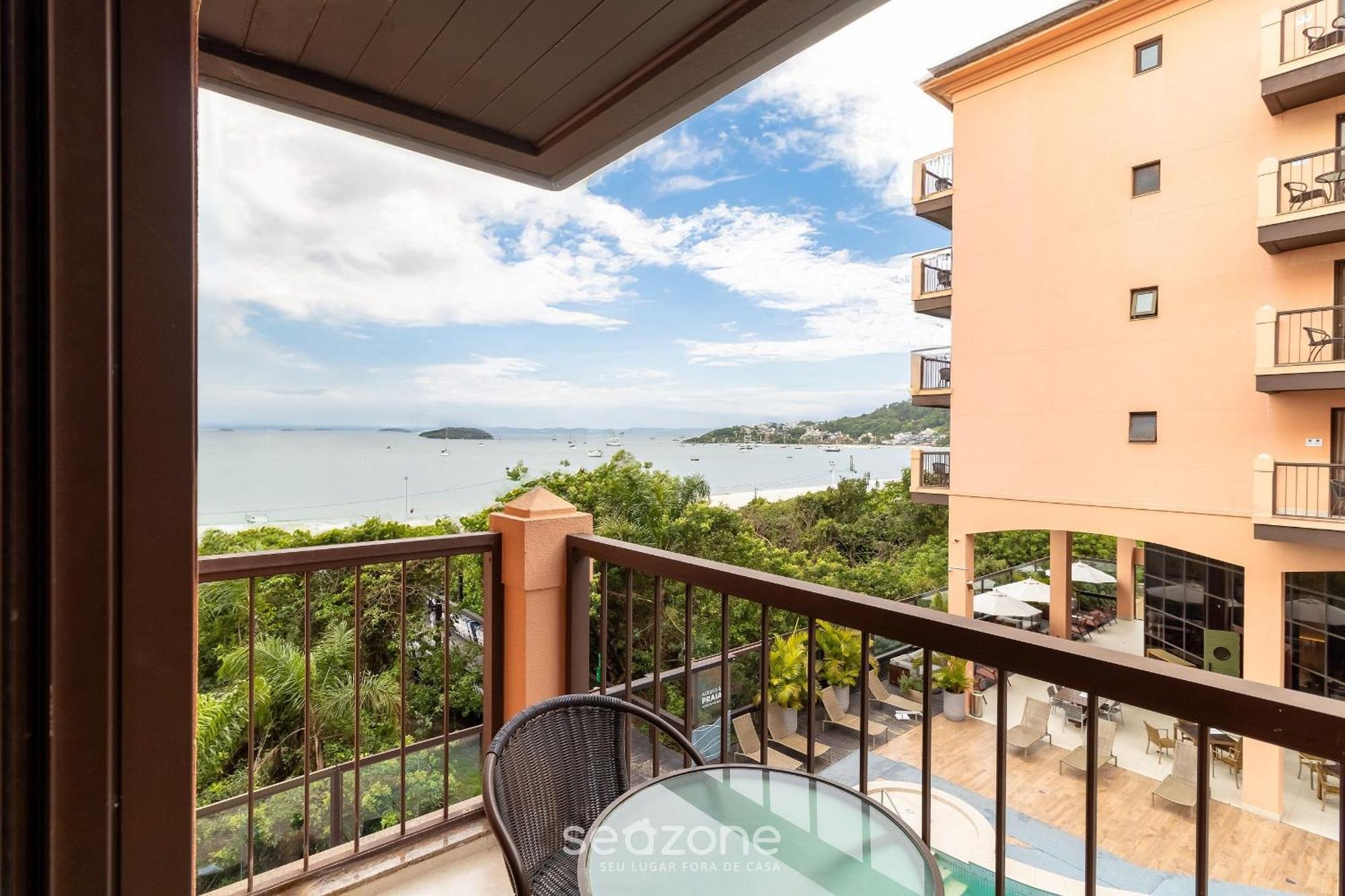 Resort Pe Na Areia - Studios Direto Com Proprietario Jbvjr Florianópolis 外观 照片